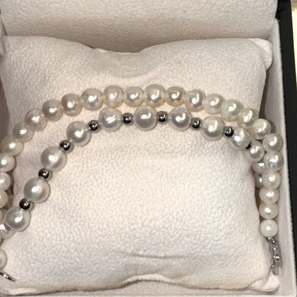 3 sets of 6mm Freshwater Pearl Bracelet from the brand Cernucci Multi Sets - Picture 13 of 14